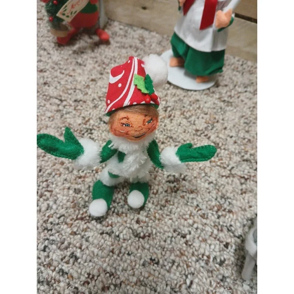 Lot Of 7 Vintage Annalee Christmas‎ Figures